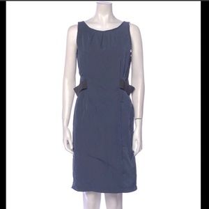 Armani Collezioni Blue Midi Dress